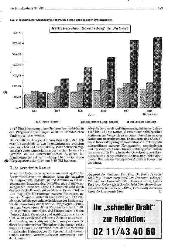 Vorschauseite 5: Wie teuer sind Tumorpatienten?
