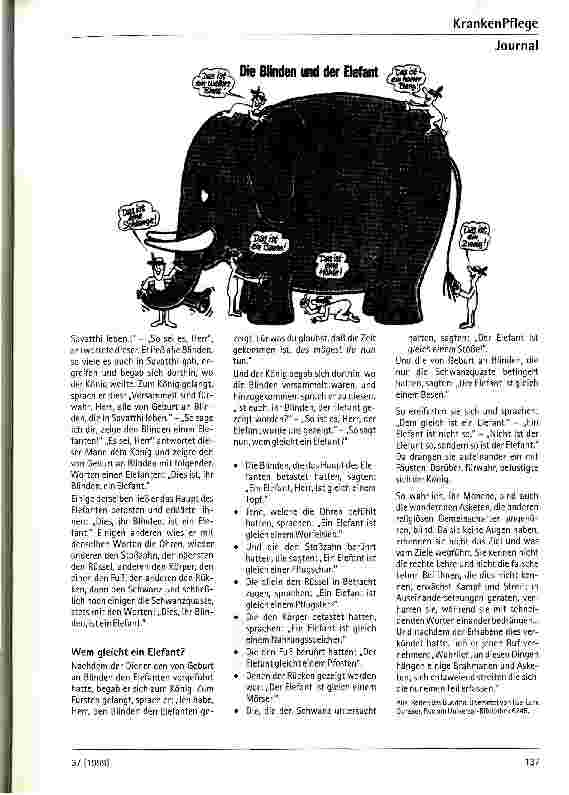 Vorschauseite 2: Die Blinden und der Elefant Aus den Reden des Buddha