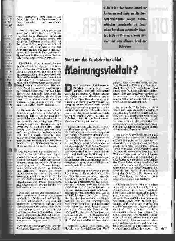 Vorschauseite 4: Geschichte der Krankenpflege Wilde Schwestern?
