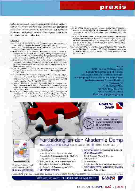 Vorschauseite 5: Behandlungsziel KRÄFTIGUNG
