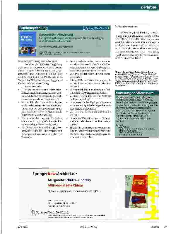 Vorschauseite 4: Montessori für Senioren