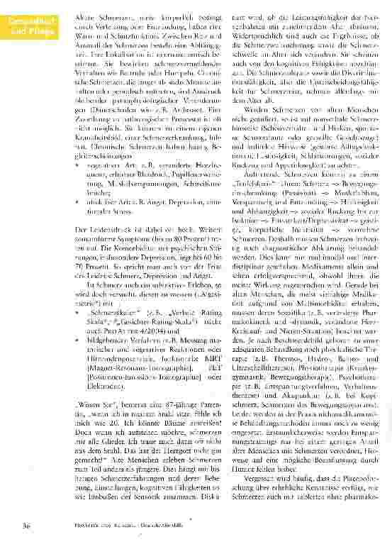 Vorschauseite 3: Humor als Analgetikum im Alter -ein chancenreiches Medikament!