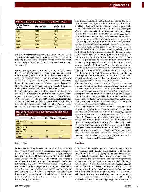 Vorschauseite 5: Entwicklung eines Bettenausstiegsalarm-Systems zur Sturzreduktion in Institutionen