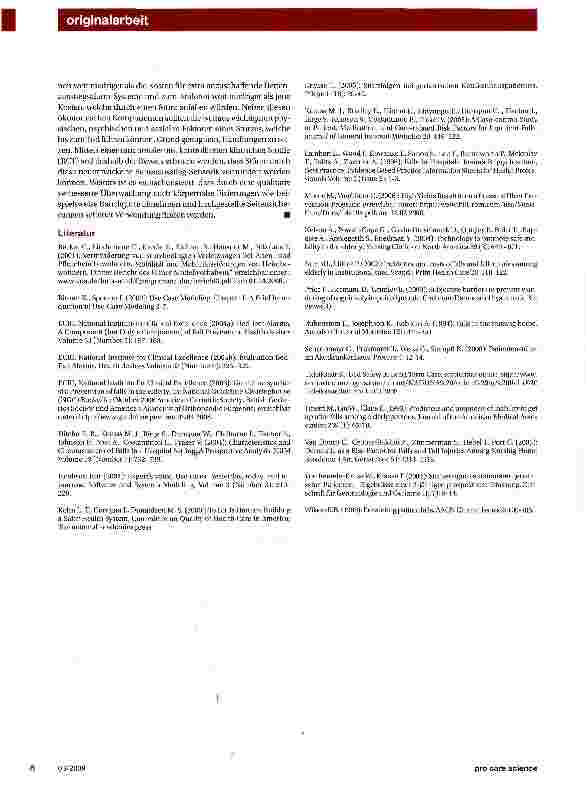 Vorschauseite 6: Entwicklung eines Bettenausstiegsalarm-Systems zur Sturzreduktion in Institutionen