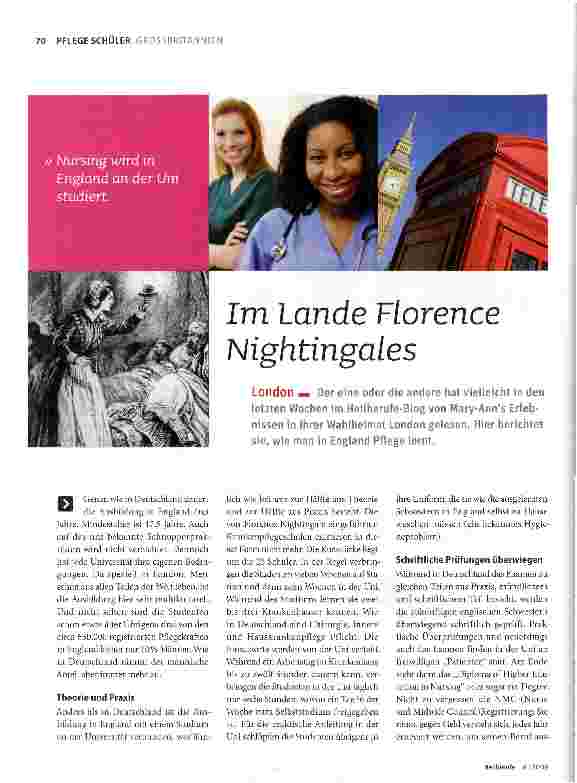 Vorschauseite 1: Im lande Florence Nightingales