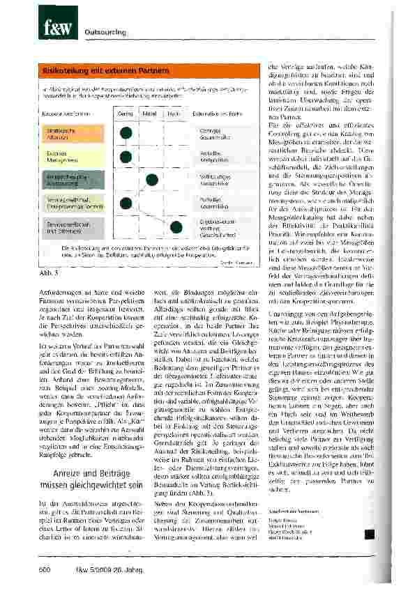 Vorschauseite 4: Kooperationen erfolgreich aufbauen und steuern