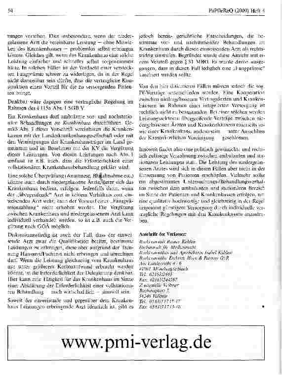 Vorschauseite 2: „Fangprämie oder zulässige Kooperation — Wo sind die rechtlichen Grenzen ?