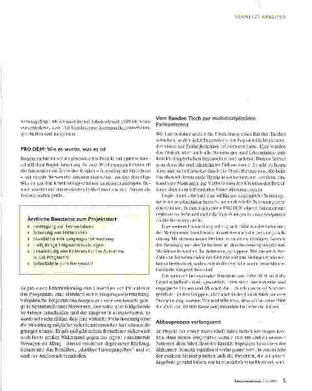 Vorschauseite 2: PRO DEM - kooperativ versorgt sichs besser!