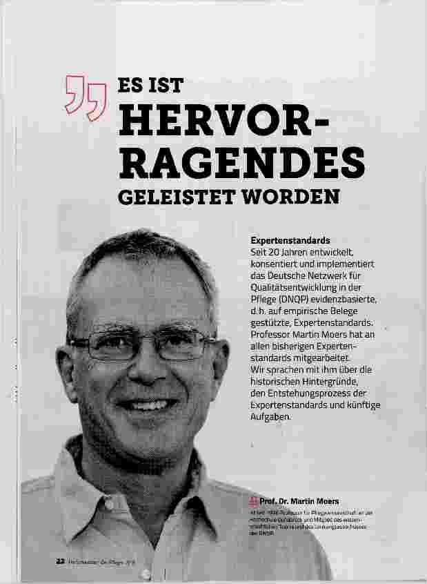 Vorschauseite 1: HERVORRAGENDES GELEISTET WORDEN