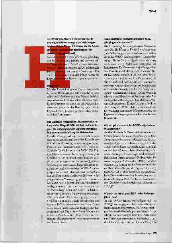 Vorschauseite 2: HERVORRAGENDES GELEISTET WORDEN