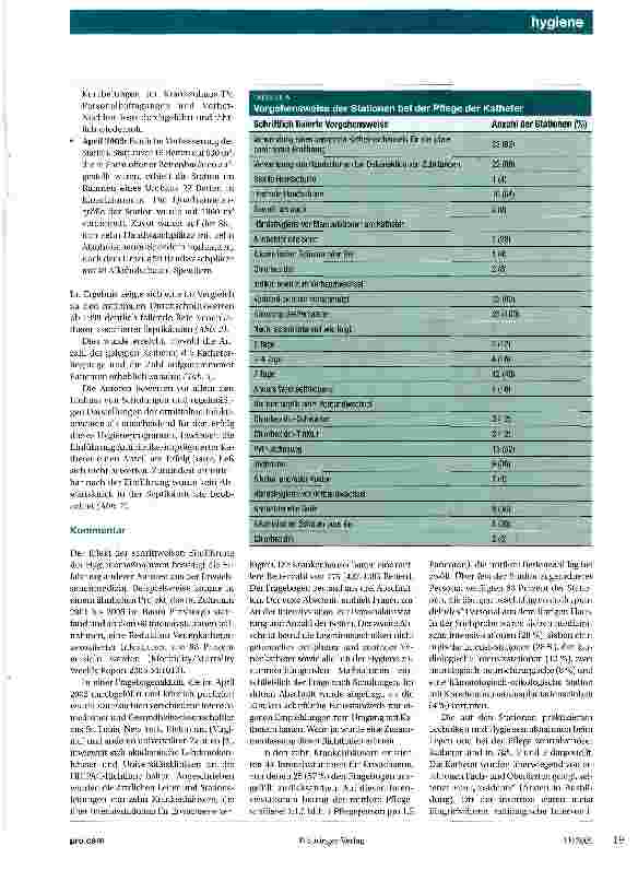 Vorschauseite 4: Nosokomiale Infektionen in der Neonatologie