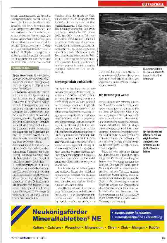 Vorschauseite 2: Ultraschall der Brust?