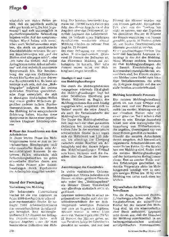 Vorschauseite 3: Die hilflosen Mobber
