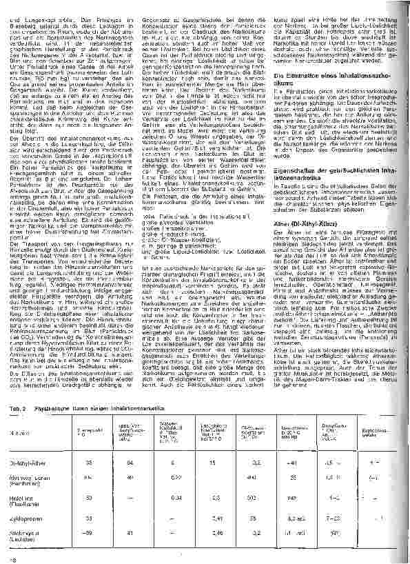 Vorschauseite 3: Einführung in die Anästhesie 2. Folge: Pharmakologie der Narkosemittel u. Narkosehilfsmittel 1.Teil