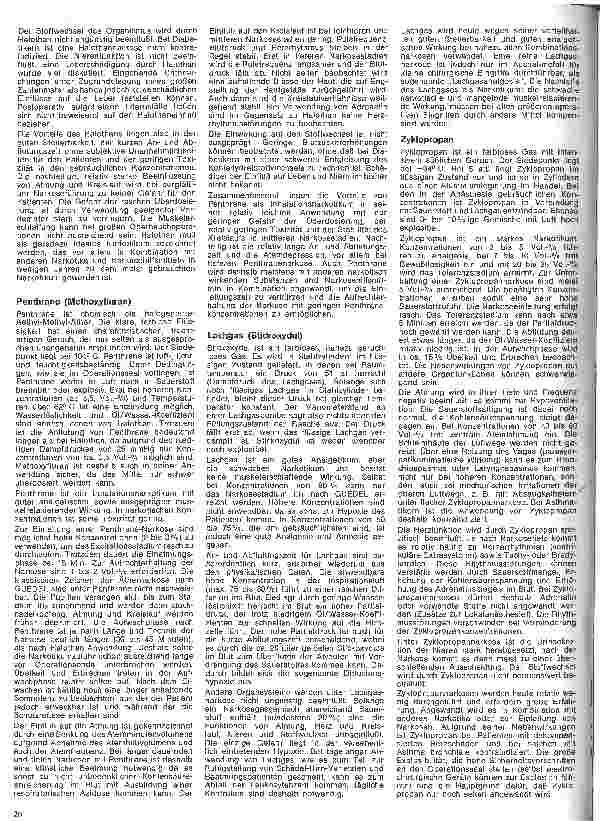 Vorschauseite 5: Einführung in die Anästhesie 2. Folge: Pharmakologie der Narkosemittel u. Narkosehilfsmittel 1.Teil