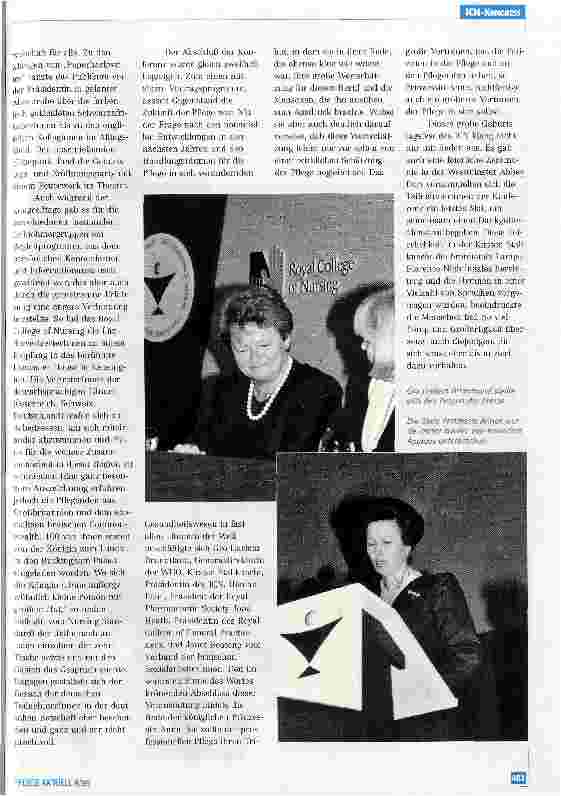 Vorschauseite 5: 100 Jahre ICN - Rund um den Kongress in London