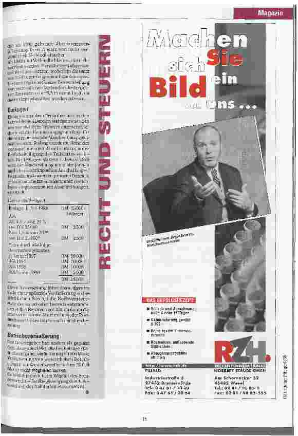 Vorschauseite 2: Was bringt die Steuerreform?