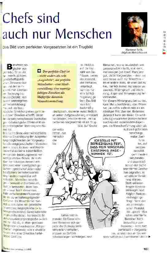 Vorschauseite 1: Chefs sind auch nur Menschen