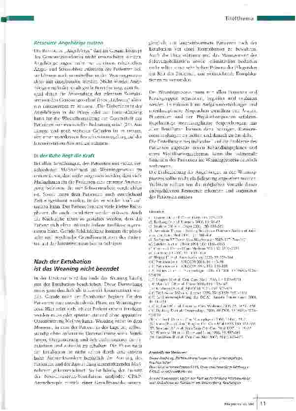 Vorschauseite 6: Hilfen im Weaningprozess