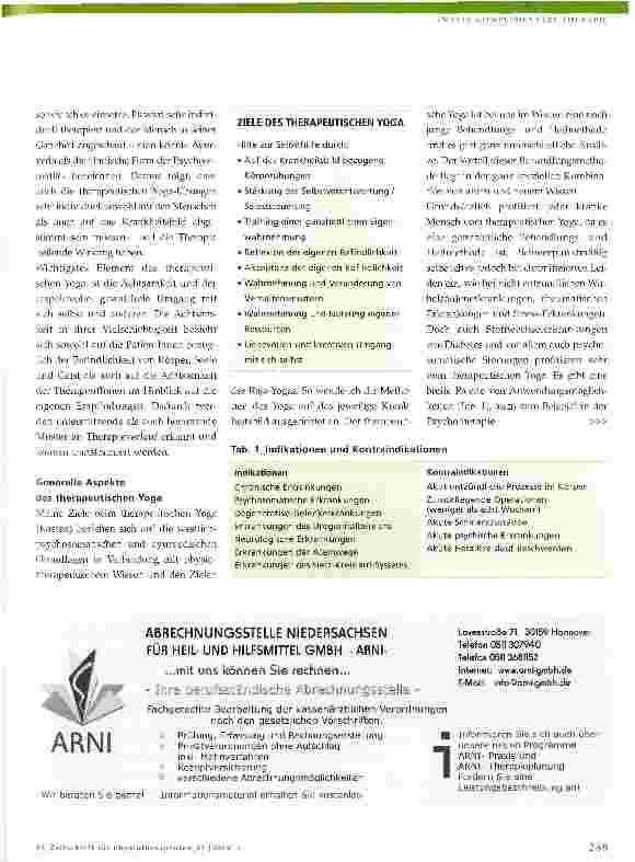 Vorschauseite 2: Therapeutischer Yoga