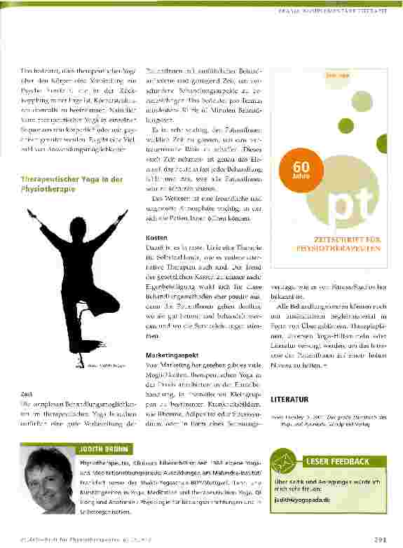 Vorschauseite 4: Therapeutischer Yoga