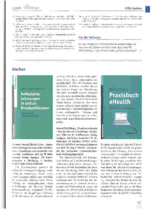 Vorschauseite 5: Die Relevanz der Scoresysteme in der Intensivmedizin im Zeitalter des G-DRG-Systems
