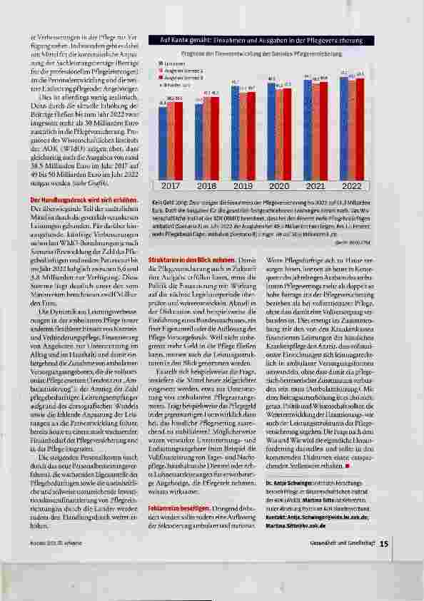 Vorschauseite 2: Nachschlag für die Pflege