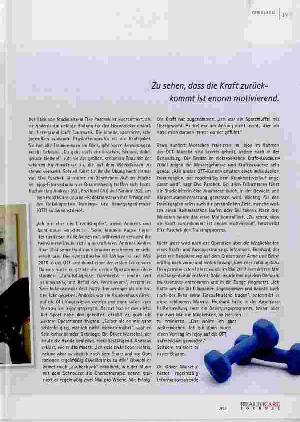 Vorschauseite 2: Lebensqualität im Hier und Jetzt