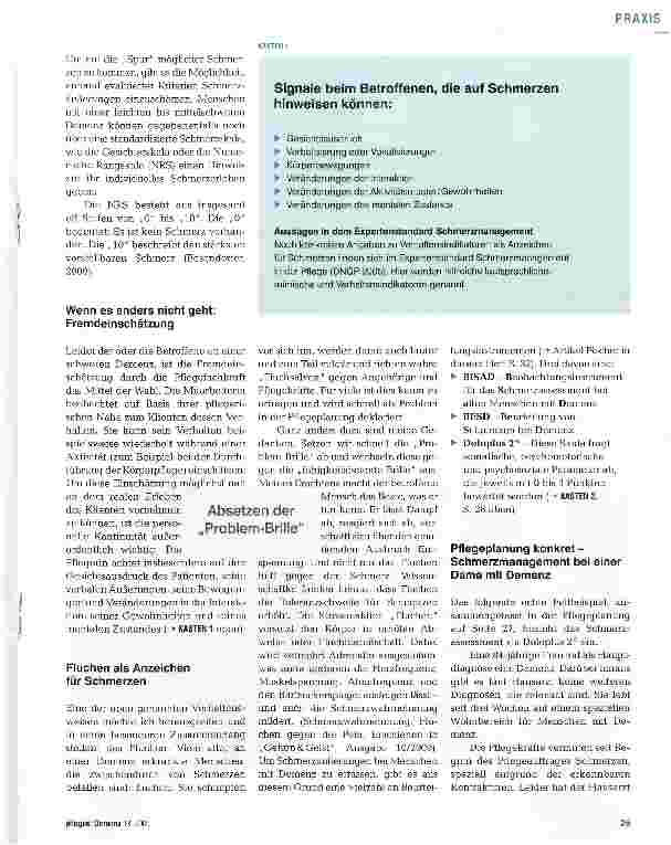 Vorschauseite 2: Stöhnen ist ein Signal