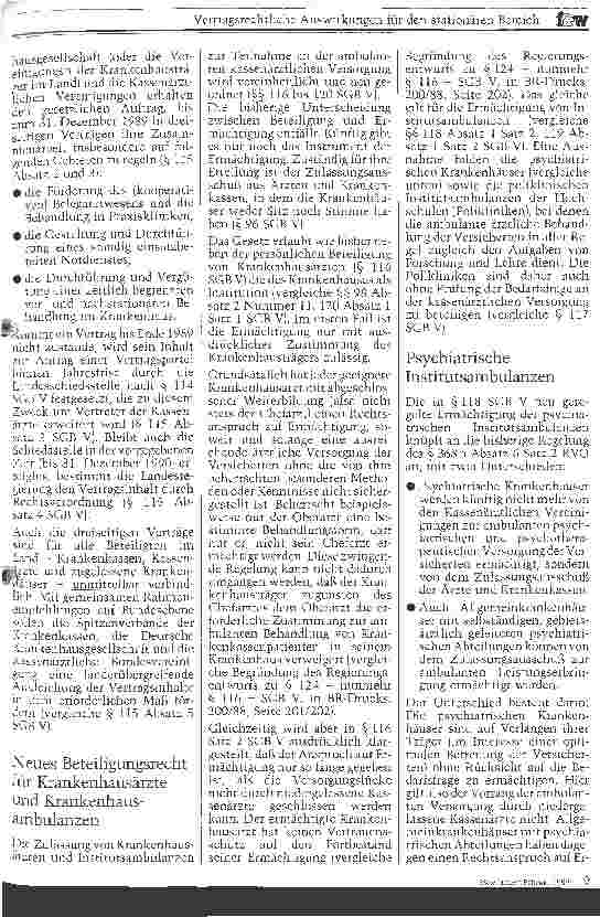 Vorschauseite 6: Vertragsrechtliche Auswirkungen für den stationären Bereich