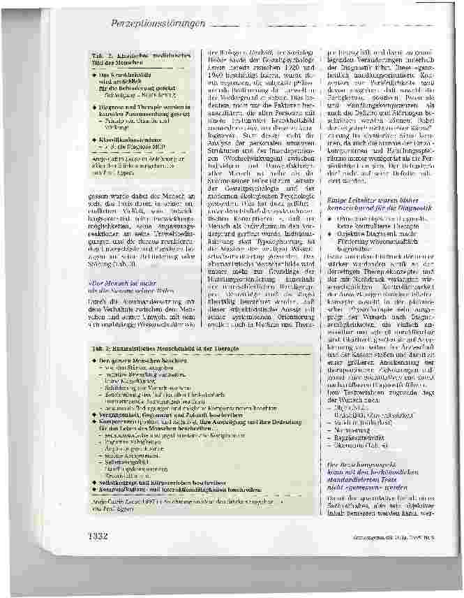 Vorschauseite 3: Physiotherapeutische Diagnostik bei Perzeptionsstörungen