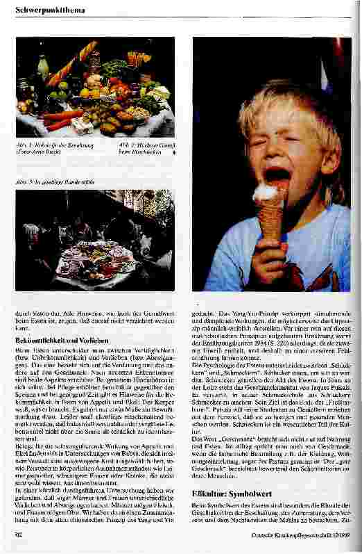 Vorschauseite 3: Die somato-psycho-soziale Einheit des Essens: Stoffwechsel, Lust und Kultur