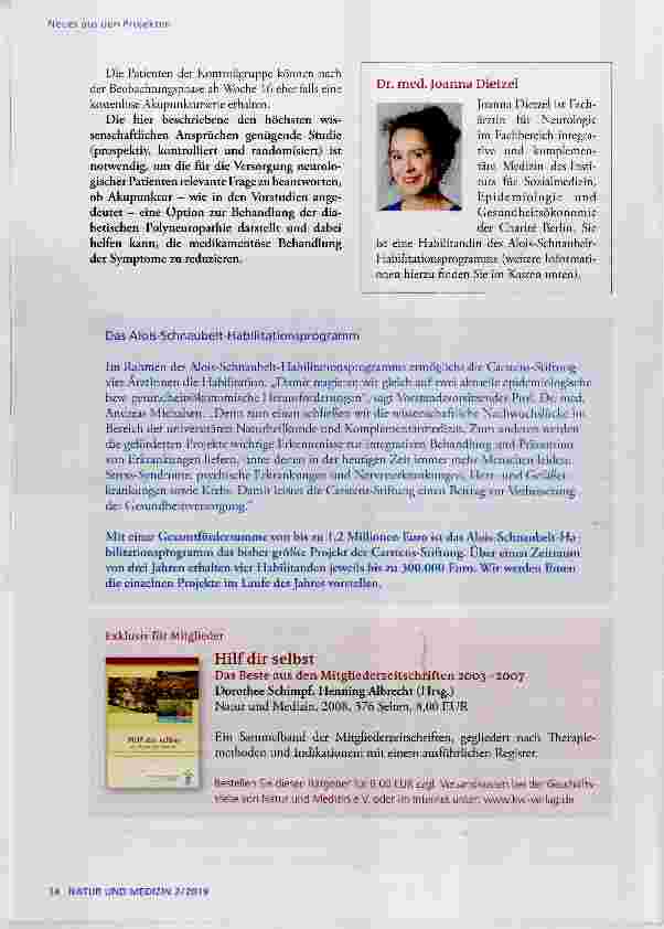 Vorschauseite 3: Akupunktur bei diabetischer Polyneuropathie durch Diabetes mellitus Typ 2