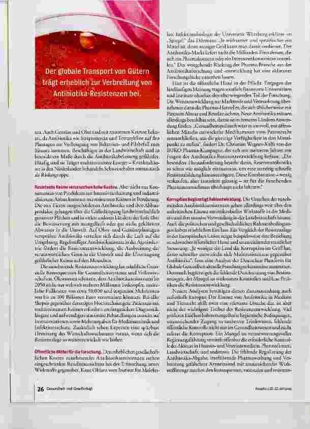 Vorschauseite 4: Resistenzen ohne Grenzen