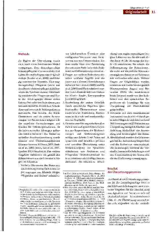 Vorschauseite 5: Übersetzungsverfahren eines klinischen Assessmentinstrumentes am Beispiel der Richmond Agitation-Sedation Scale (RASS)