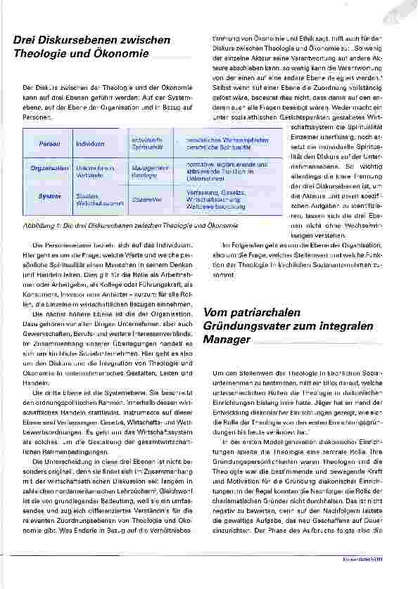 Vorschauseite 2: Theologie in der Unternehmensgestaltung
