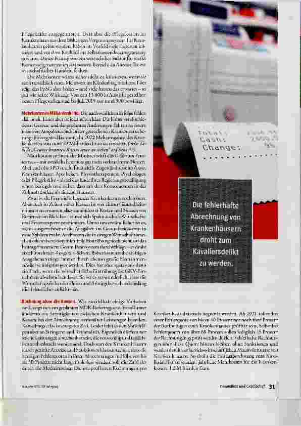 Vorschauseite 3: Kassensturz bei Schwarz-Rot