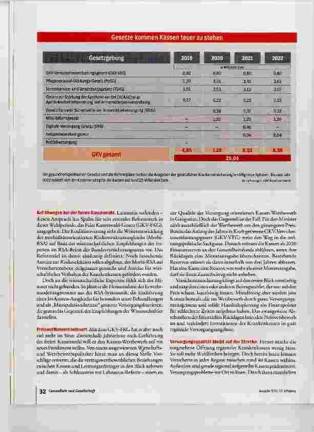 Vorschauseite 4: Kassensturz bei Schwarz-Rot