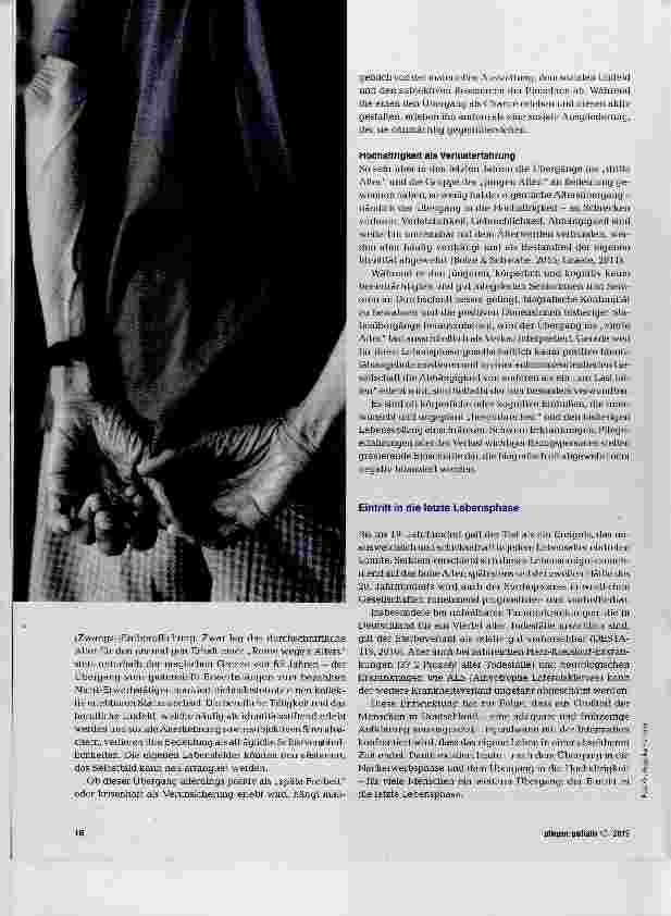 Vorschauseite 2: Altern als sozialer Prozess