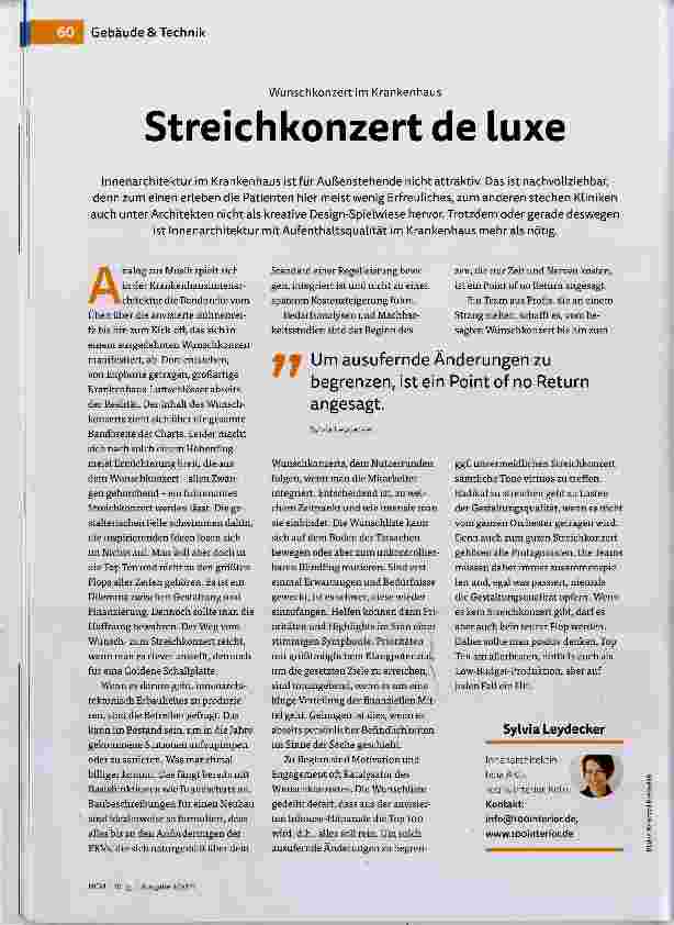 Vorschauseite 1: Streichkonzert de luxe