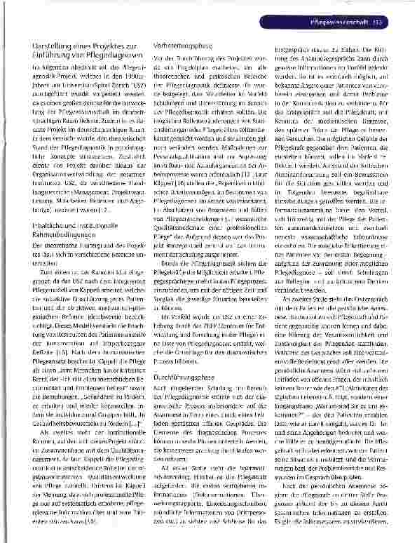 Vorschauseite 3: Pflegediagnostik als Instrument der Professionalisierung?