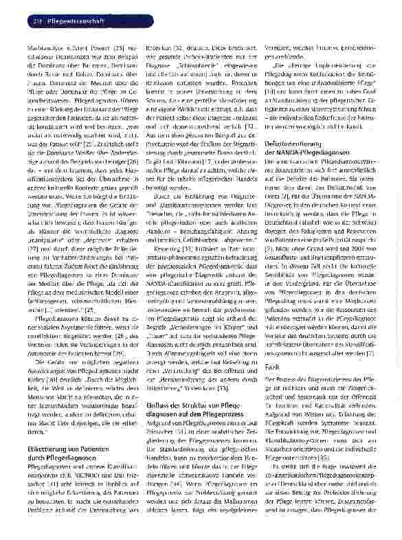 Vorschauseite 6: Pflegediagnostik als Instrument der Professionalisierung?