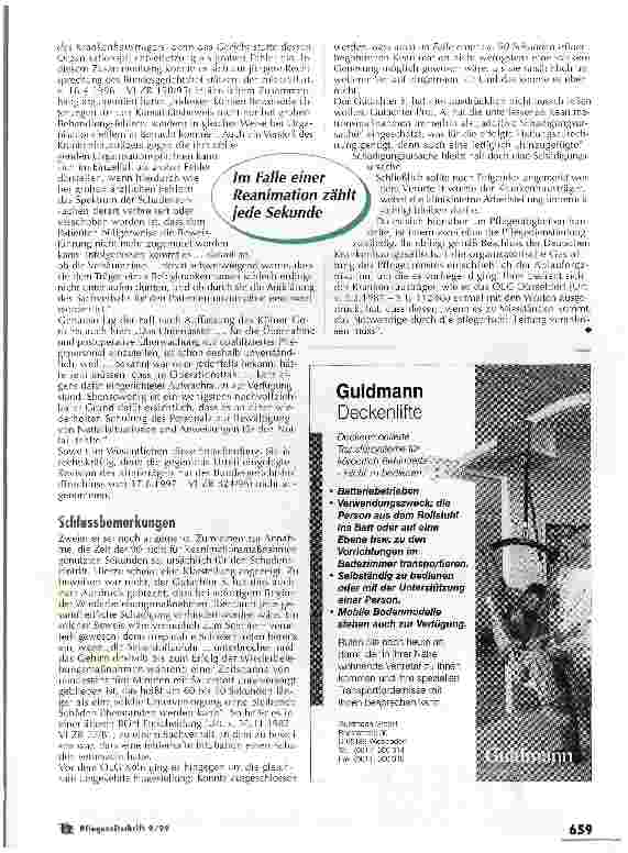 Vorschauseite 4: Ist der Pfelgedienst auf den Notfall vorbereitet? Reanimation