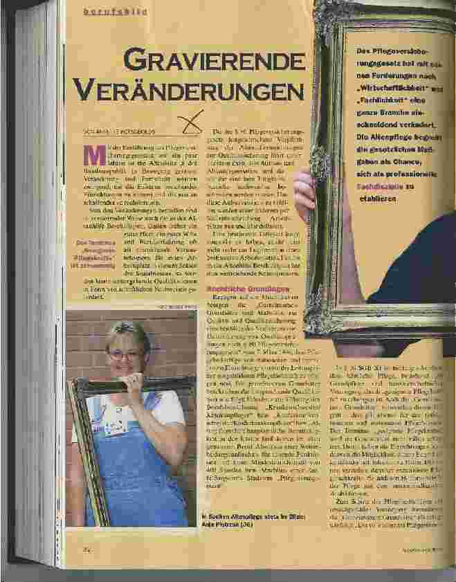Vorschauseite 1: Gravierende Veränderungen