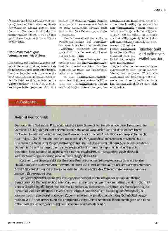 Vorschauseite 2: Die Kontrolle über das eigene Leben behalten