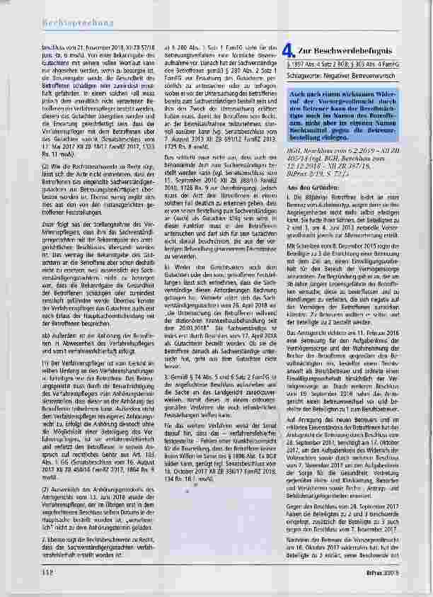 Vorschauseite 1: Zur Beschwerdebefugnis