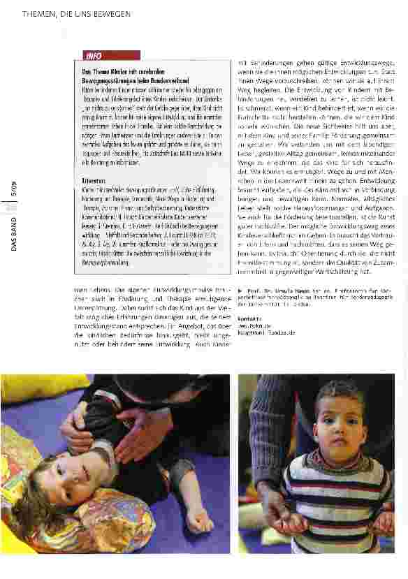 Vorschauseite 3: Kinder mit cerebralen Bewegungsstörungen