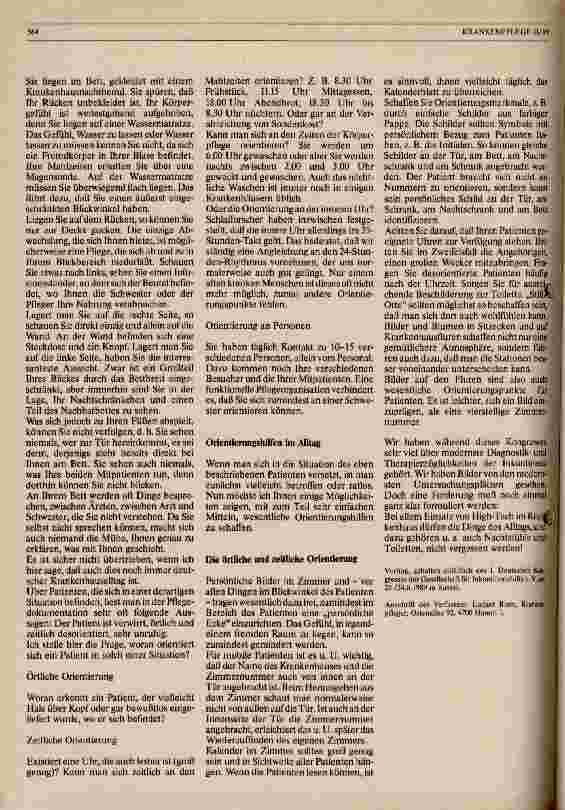 Vorschauseite 3: Die Auswirkungen institutioneller Bedingungen auf die Pflege des desorientierten inkontinenten alten Menschen