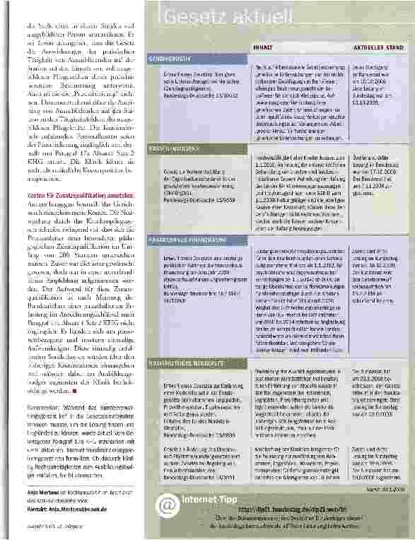 Vorschauseite 2: Stations-Ausbildung abgegolten