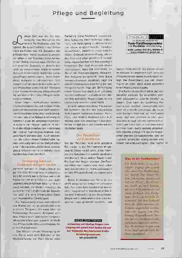 Vorschauseite 2: Sicher und steril VERSORGEN